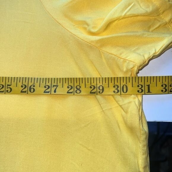 KS Island Yellow Short-Sleeve Button-Up Shirt Mens Size XXXL - Picture 3 of 10